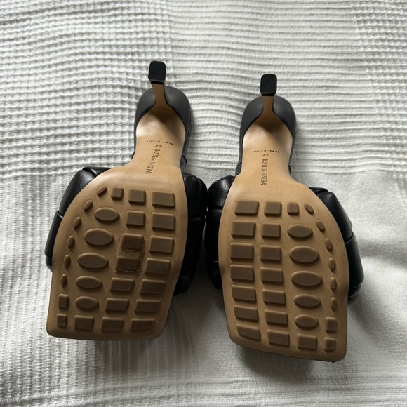 NWB Bottega Lido Heel Mule Black - Picture 8 of 13